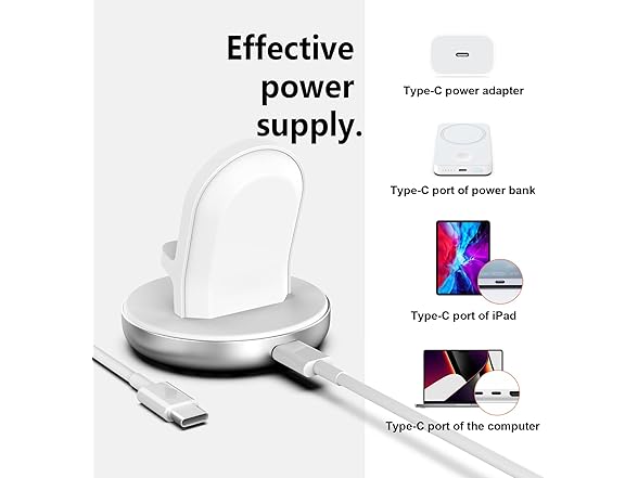 Boaraino Smart Watch Charger Dock