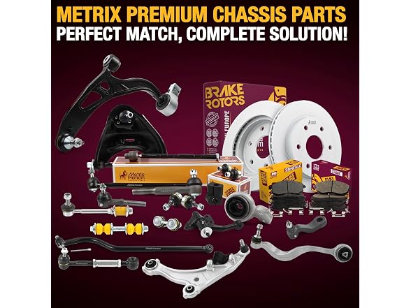 Metrix Premium Chassis Parts - Front