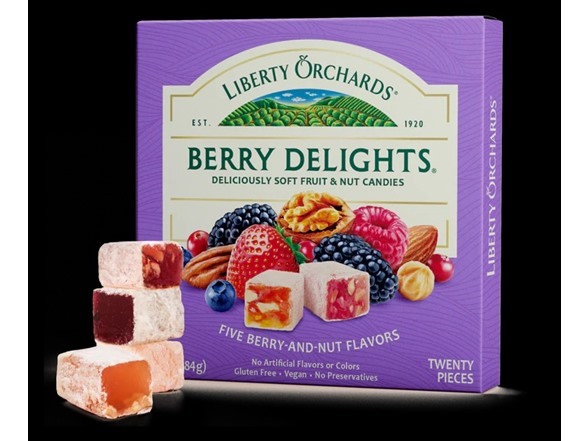 (5 Pack) Liberty Orchard Soft Fruit & Nut Candies Gift Set