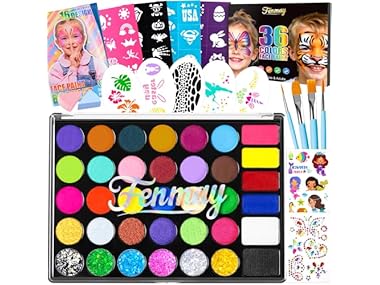 $12.99, Was $18.99, 31% Off! Fenmay Face Painting Kit dealfomo