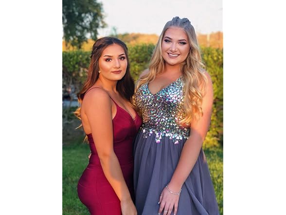 Fanciest Women (8) Beaded Chiffon Homecoming Dress
