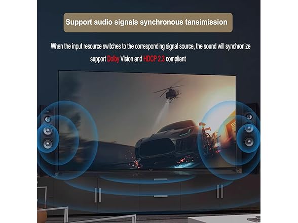 1 in 2 Out Bi-Directional HDMI Switcher