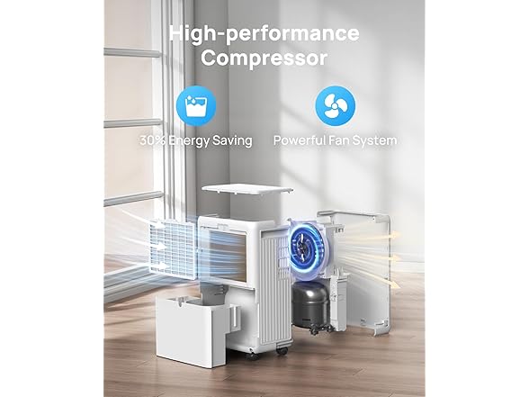 Aiusevo 30 Pint Dehumidifier for Basement