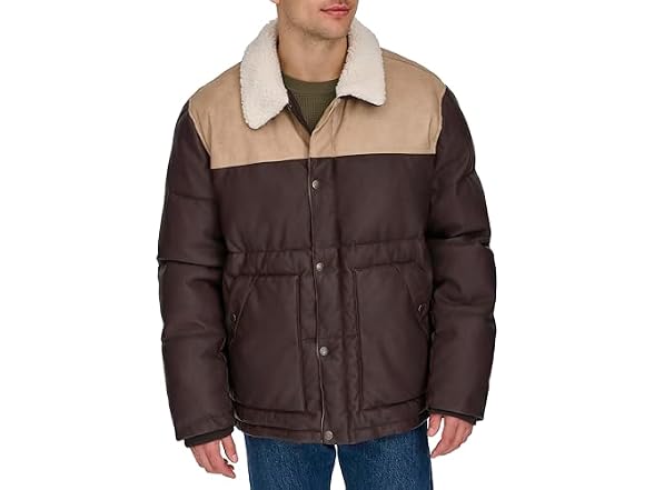 Brown Faux Leather
