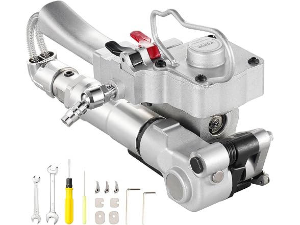 Pneumatic Strapping Tool, for 3/4"-1" Width PET
