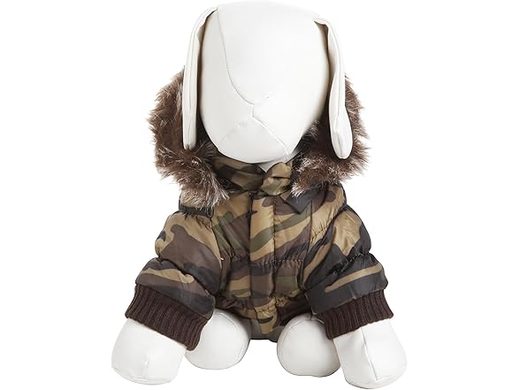 Pet Life ®  Metallic Winter Dog Coat