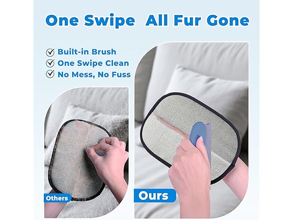 2 PCS Pet Hair Removal Glove