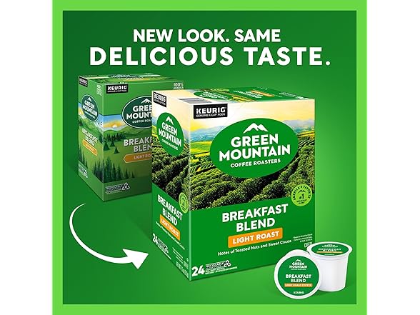 96CT Green Mountain Coffee Roasters Breakfast Blend
