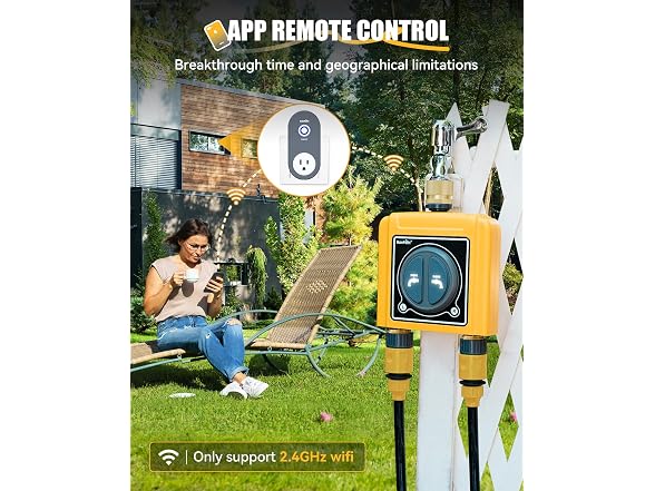 RAINPOINT WiFi 2-Zone Hose Water Timer
