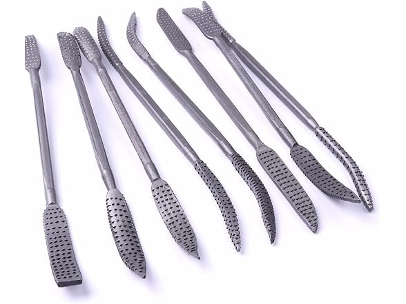 LUQIQI CON-90 8PCS Riffler File Set