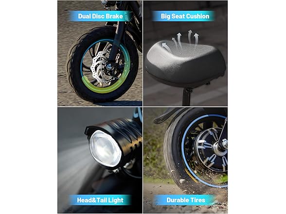 GY-C1S E-scooter with seat basket