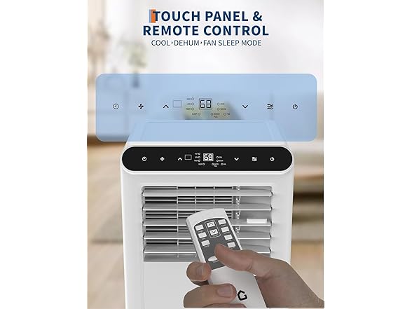 dainslef Portable Air Conditioner - 8,000 BTU, 3-in-1