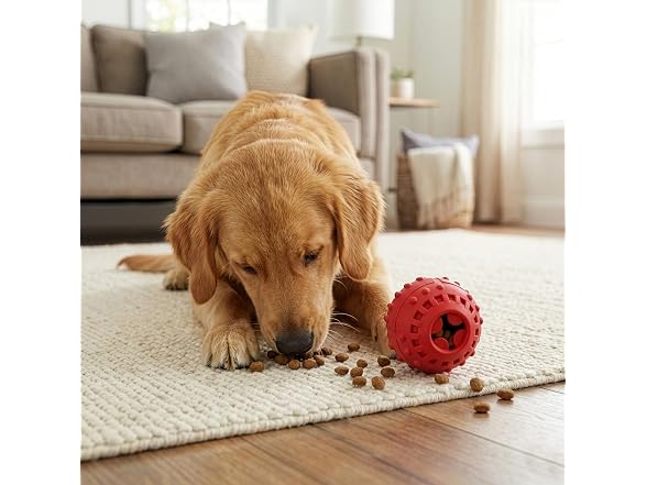 SPOT Seek-A-Treat Double Puzzle Ball Dog Toy