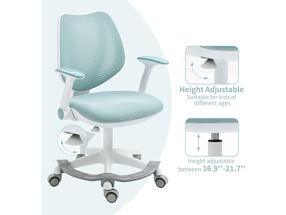 HOMEFUN BC3073526079827 Kids Desk Chair