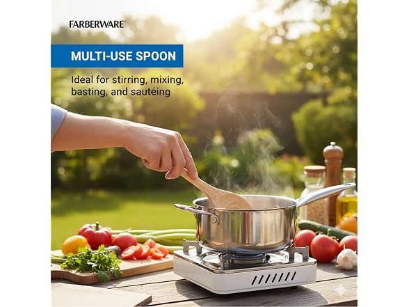 Farberware Professional Beechwood Cooking Spoon Natural