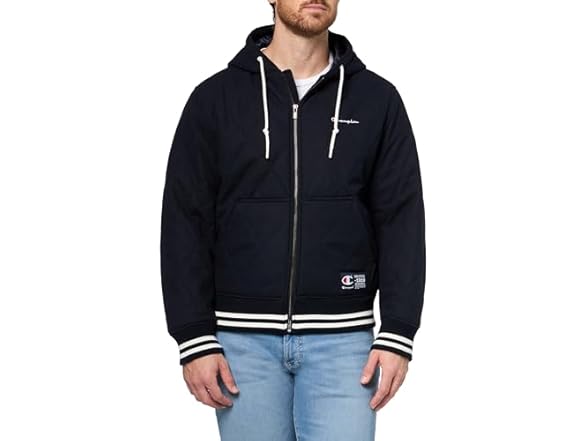 Champion Men's (M & XL) Diamond Quilted Varsity Hoody