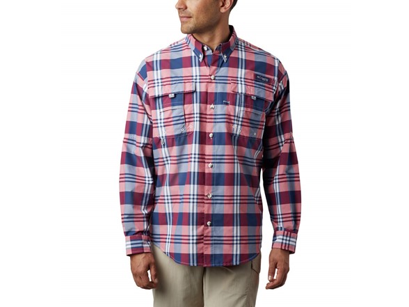 columbia men's super bahama long sleeve shirt