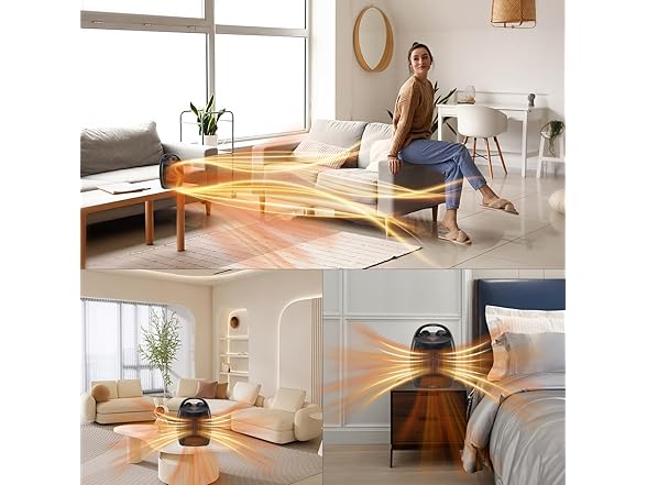 Quiet Portable Heater for Office Desk