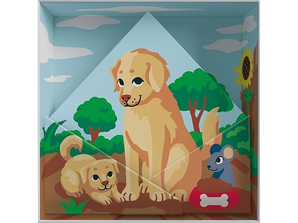 Ravensburger CreArt Do It Together: Dog Paint‑by‑Number Kit