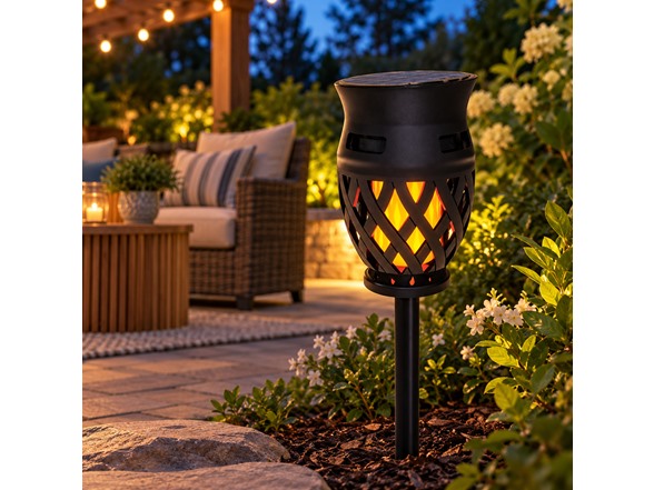 Solar Tiki Torch Wireless Speaker
