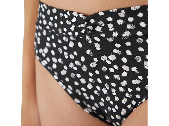Black/Black/Black Moon Dot Print