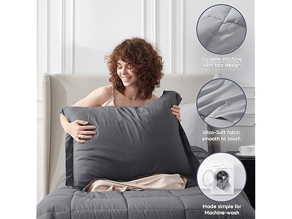 Nestl 7 Piece Twin XL Comforter Set