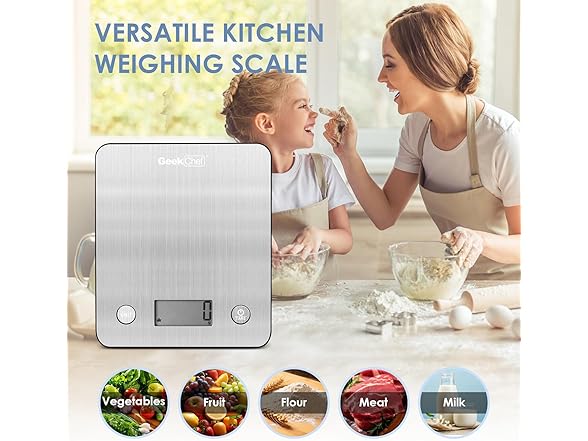 Geek Chef Food Scale,Smart Food Nutrition Scale