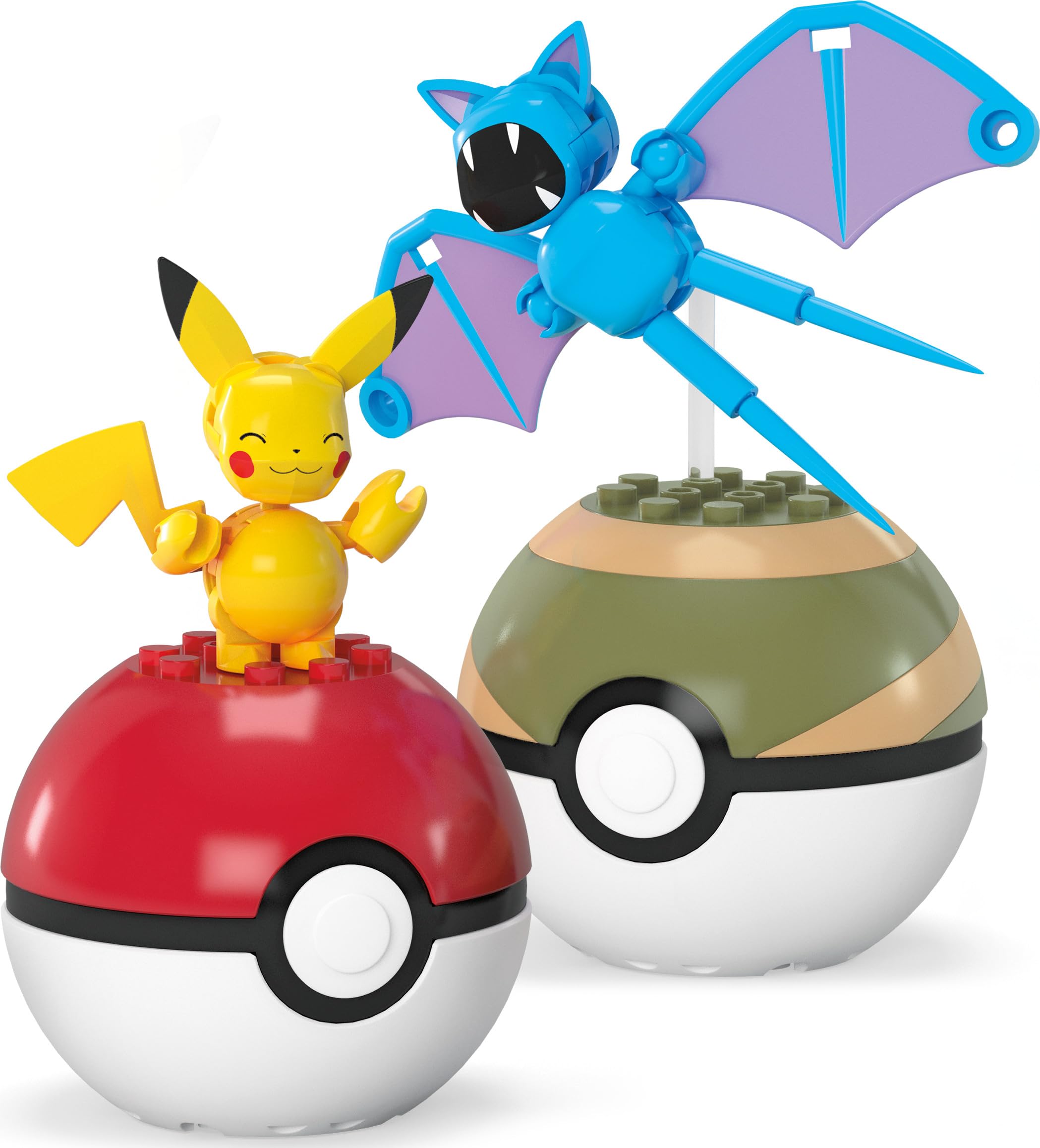 MEGA Pokémon Building Toy Set: Pikachu & Zubat - Gallery 9