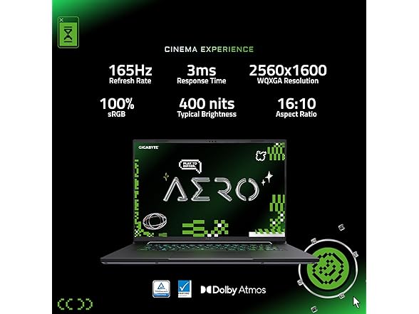 GIGABYTE AERO X16 RTX 5060