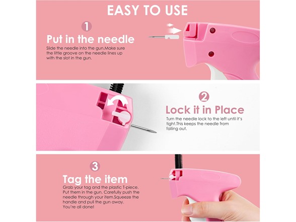 Clothes Tagging Gun Kit with Barbs and Needles