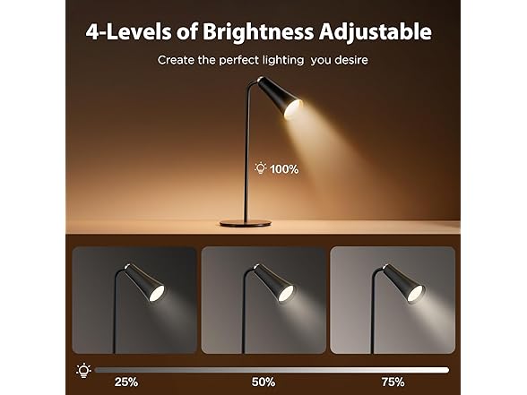 Arttty 4-in-1 Magnetic LED Desk Lamp