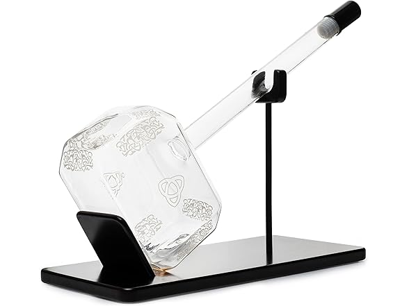 Thors Hammer Whiskey and Wine Decanter