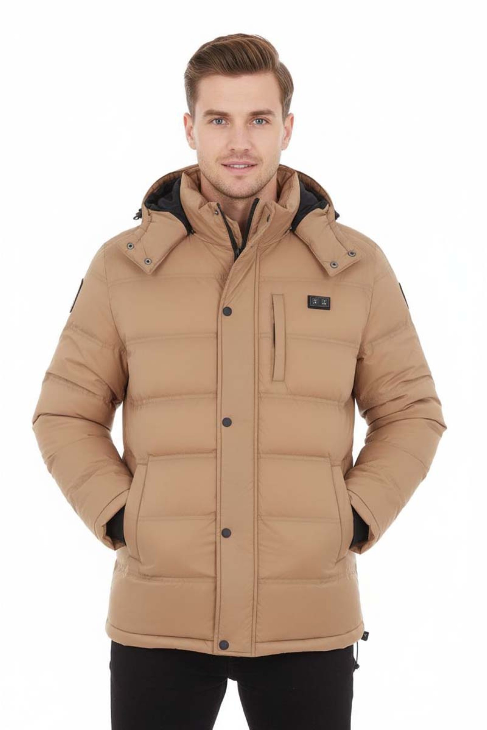Helios Hybrid Men's Versatile 2 N 1 Coat Vest - Gallery 16