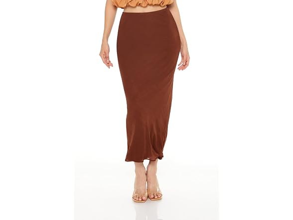 Forever 21 (M) Chiffon Midi Skirt