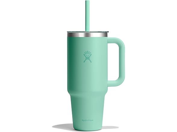 Hydro Flask 40oz Clear Lid Travel Tumbler - Mermaid Green
