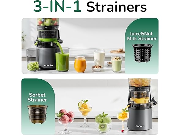 Canoly BC388725070065 Cold Press Juicer