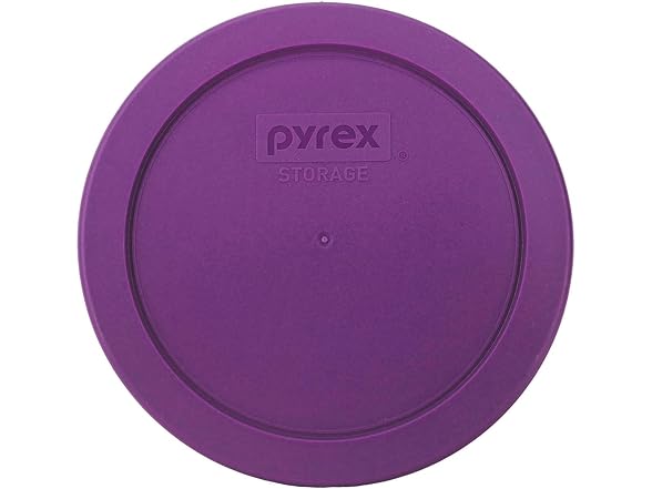 Pyrex 7201-PC Round 4 Cup Storage Lid for Purple)