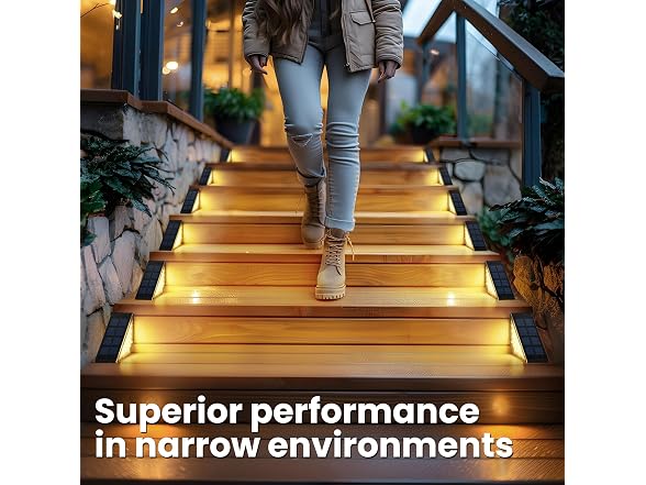 Solar Step Lights, Stair Lights Outdoor