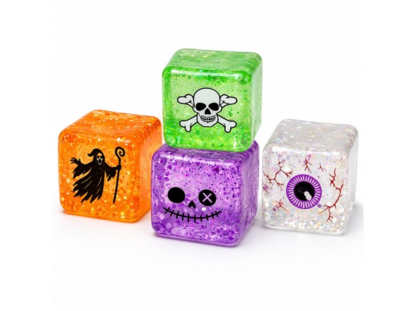 Halloween Jelly Cube Squishy 2-Pack Mystery Set