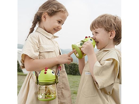 Baby Dinosaur Sippy Cup w/ Straw 10oz