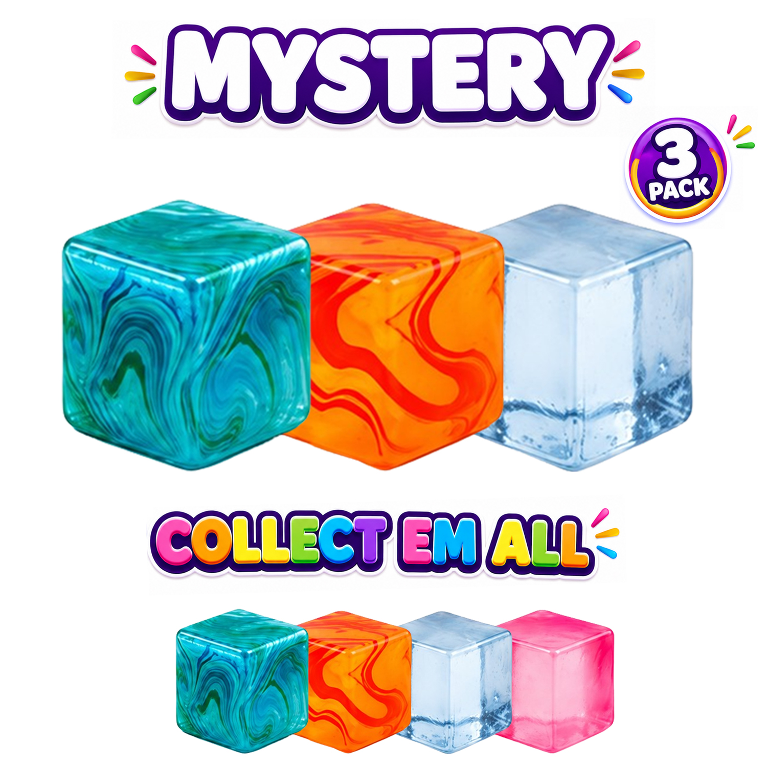 Twilight Squishy Sensory Toys Cube - Your Choice - Gallery 11