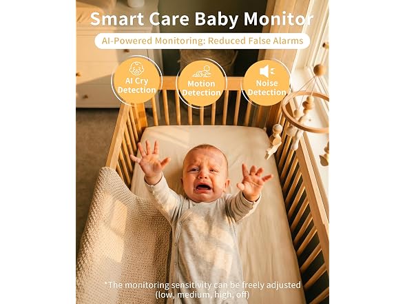 ALIOBC Baby Monitor W/ Camera and Audio