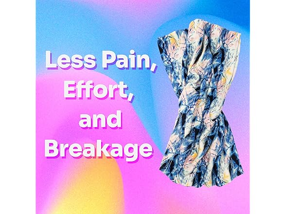 Wet Brush Headwrap Blue Tie Dye, 1 CT