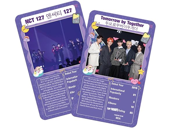 Top Trumps Card Game K Pop