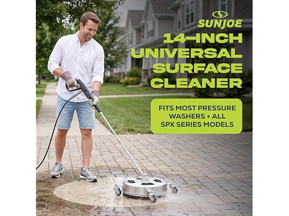 Sun Joe 14" Pressure Washer Surface Cleaner