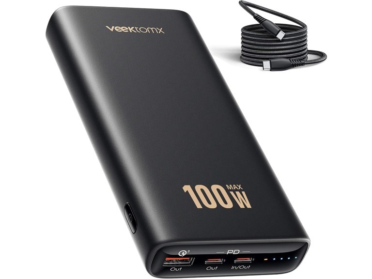 VEEKTOMX VEEKTOMX 100W Laptop Power Bank 20000mAh Fast Charg