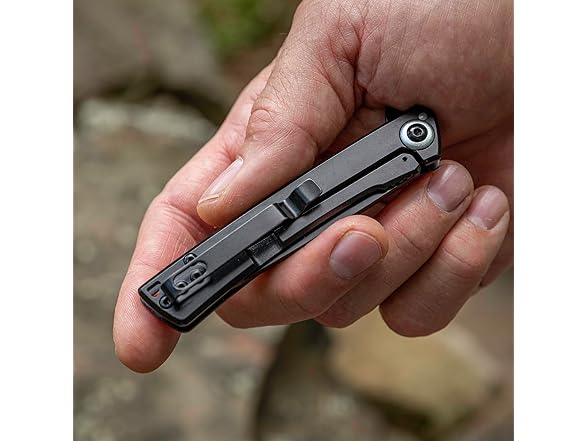 SMITH’S 4-Inch Pocket Knife, Aluminum Handle