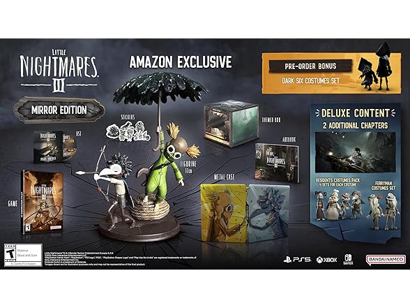 Little Nightmares III Amazon Exclusive Mirror Edition