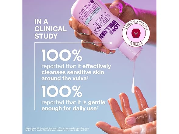 Love Wellness pH Cleanser Feminine 5oz