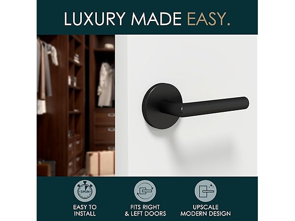 Mega Handles Ronn Door Handle Set